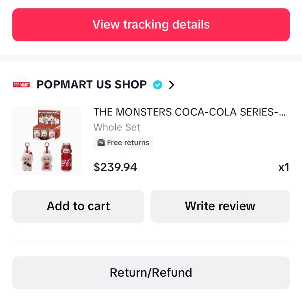 NIB Popmart THE MONSTERS COCA-COLA SERIES-Vinyl Face Happy Factor - Picture 5 of 5